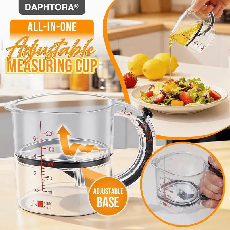 Daphtora® All-in-one Adjustable Measuring Cup
