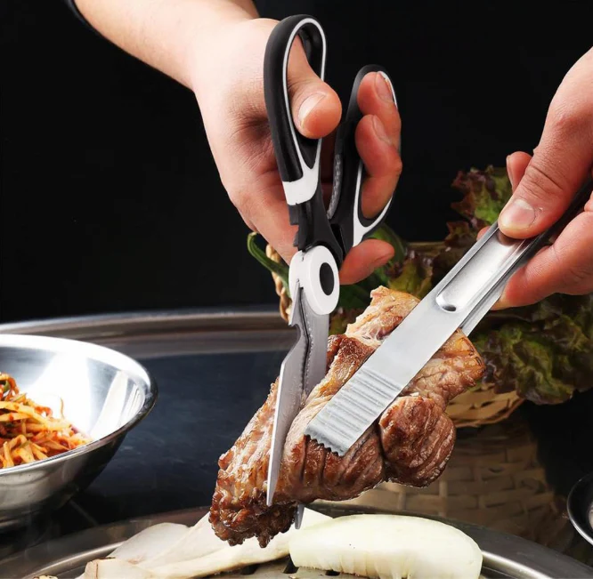 Daphtora® Heavy Duty Stainless Steel Safe Food Scissors - Image 2
