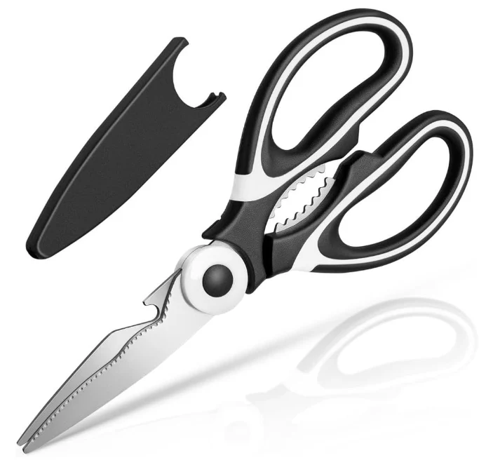 Daphtora® Heavy Duty Stainless Steel Safe Food Scissors - Image 5