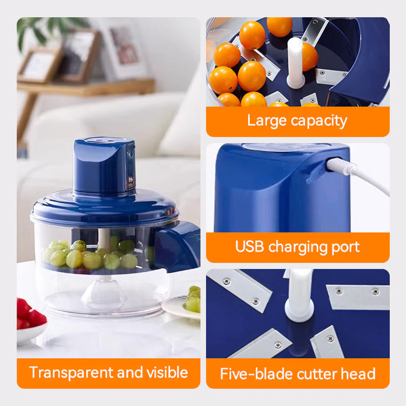 Daphtora® Multi-functional Automatic Fruit and Vegetable Peeler - Image 2