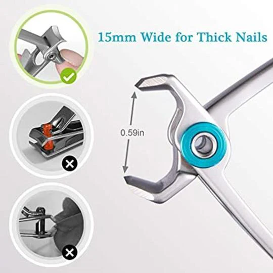 Daphtora® Nail Clippers For Thick Nails Set - Image 2
